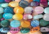 OVBS58 15 inches 15*20mm oval Agate gemstone beads wholesale