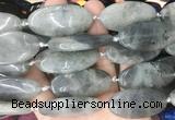 OVBS65 15 inches 20*40mm oval labradorite gemstone beads wholesale