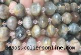 RBBS24 15 inches 13*18mm faceted rondelle sunstone gemstone beads