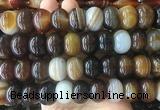 RBBS41 15 inches 14*20mm rondelle banded agate beads wholesale