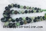 RBBS49 15 inches 8*12mm - 20*30mm rondelle agate beads wholesale