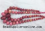 RBBS55 15 inches 8*12mm - 20*30mm rondelle agate beads wholesale