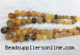RBBS57 15 inches 8*12mm - 20*30mm rondelle agate beads wholesale