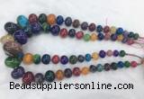 RBBS61 15 inches 8*12mm - 20*30mm rondelle agate beads wholesale