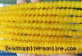 RBBS79 15 inches 5*8mm rondelle candy jade gemstone beads wholesale