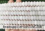 RBBS92 15 inches 6*10mm rondelle candy jade gemstone beads wholesale