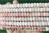RBBS93 15 inches 6*10mm rondelle candy jade gemstone beads wholesale
