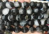 RIBS101 15 inches 14*17mm faceted rice agate gemstone beads wholesale