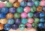 RIBS102 15 inches 14*17mm faceted rice agate gemstone beads wholesale