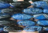 RIBS87 15 inches 13*40mm rice agate gemstone beads wholesale