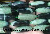 RIBS89 15 inches 13*40mm rice agate gemstone beads wholesale