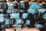 RTBS34 15 inches 15*20mm rectangle Agate gemstone beads wholesale