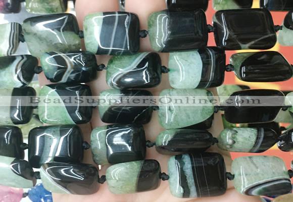 RTBS35 15 inches 15*20mm rectangle Agate gemstone beads wholesale
