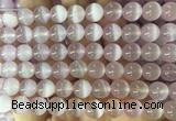 SEBS129 15 inches 8mm round selenite gemstone beads wholesale