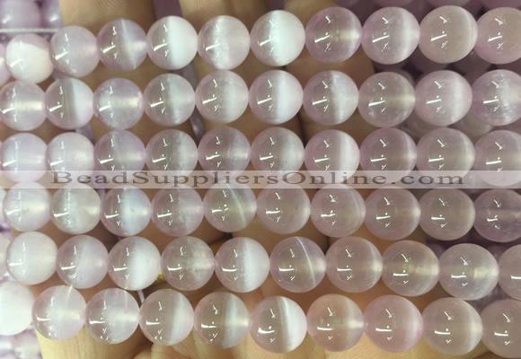 SEBS129 15 inches 8mm round selenite gemstone beads wholesale