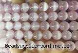 SEBS130 15 inches 10mm round selenite gemstone beads wholesale