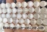SEBS137 15 inches 10mm round selenite gemstone beads wholesale
