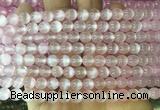 SEBS60 15 inches 6mm round selenite gemstone beads wholesale