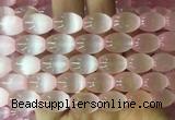 SEBS65 15 inches 10*14mm rice selenite gemstone beads wholesale