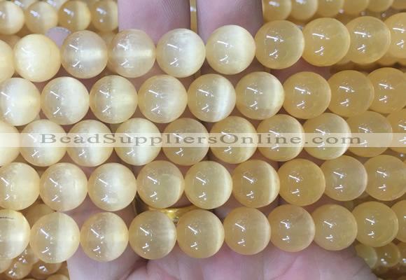 SEBS77 15 inches 10mm round selenite gemstone beads wholesale