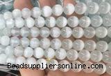 SEBS83 15 inches 8mm round selenite gemstone beads wholesale