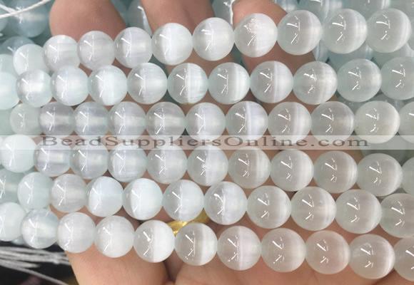 SEBS83 15 inches 8mm round selenite gemstone beads wholesale