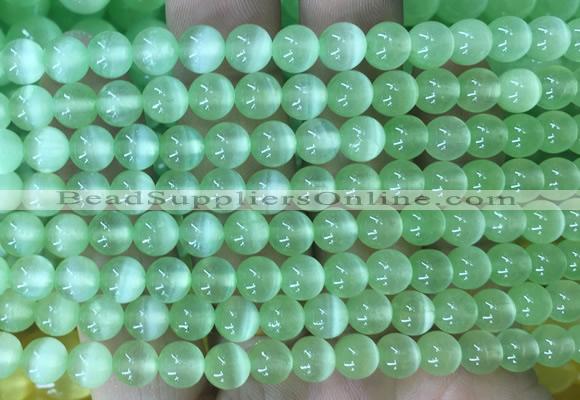 SEBS97 15 inches 6mm round selenite gemstone beads wholesale