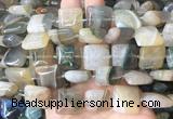 SRBS19 15 inches 18*18mm square Agate gemstone beads wholesale