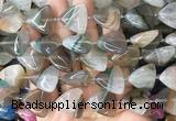 TABS03 15 inches 20*20mm triangle Agate gemstone beads wholesale