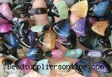 TABS04 15 inches 20*20mm triangle Agate gemstone beads wholesale