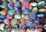TABS05 15 inches 20*20mm triangle Agate gemstone beads wholesale