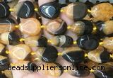 TRBS133 15 inches 15*20mm teardrop Agate gemstone beads wholesale