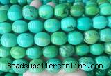 WBBS03 15 inches 16*18mm pumpkin yellow green howlite turquoise beads wholesale