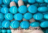 WBBS27 15 inches 20*24mm oval howlite turquoise gemstone beads wholesale
