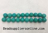 WBBS59 20mm carved round loose howlite turquoise gemstone beads wholesale